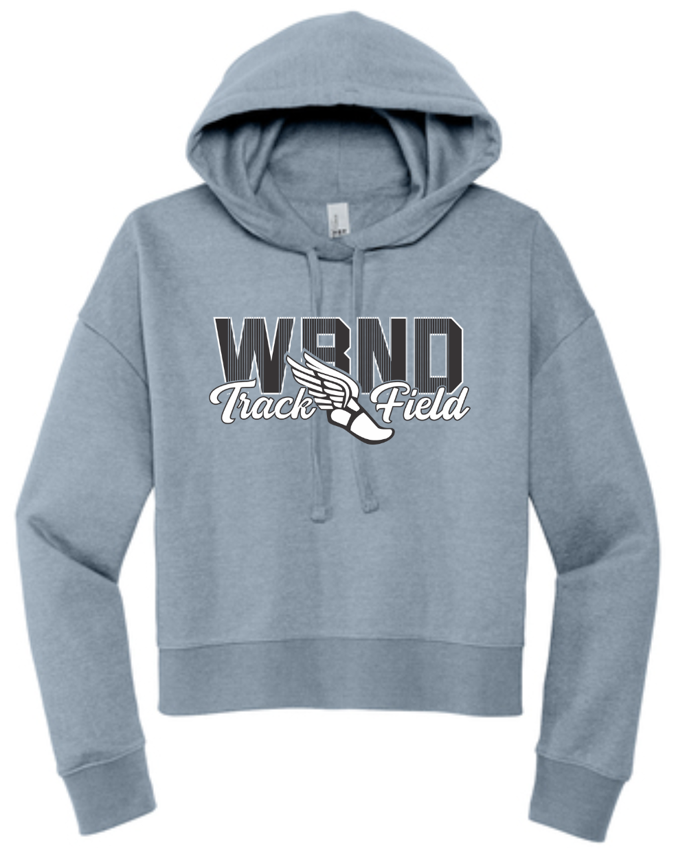 WBND Track 2025 Ladies Crop Hoodie