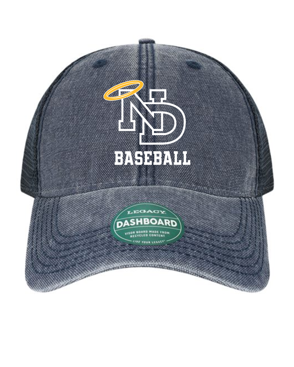 ND Baseball Legacy Trucker Hat