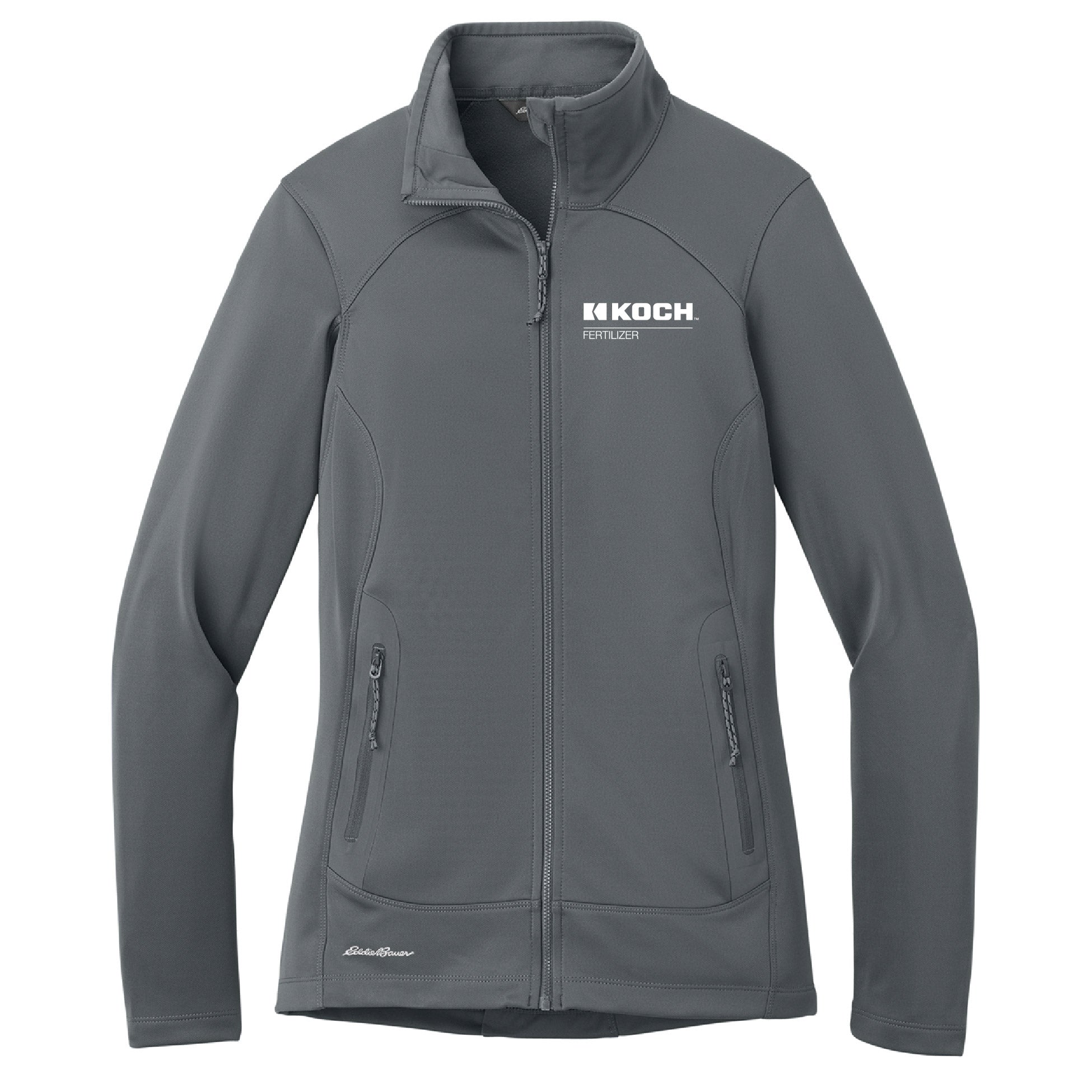 Koch Eddie Bauer Full Zip Fleece Jacket