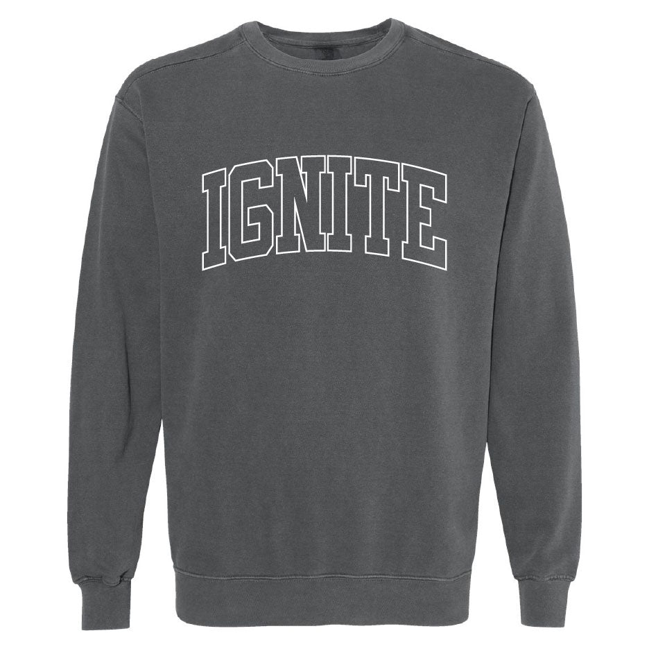 Ignite 2026 Emb Comfort Colors Crew Sweatshirt