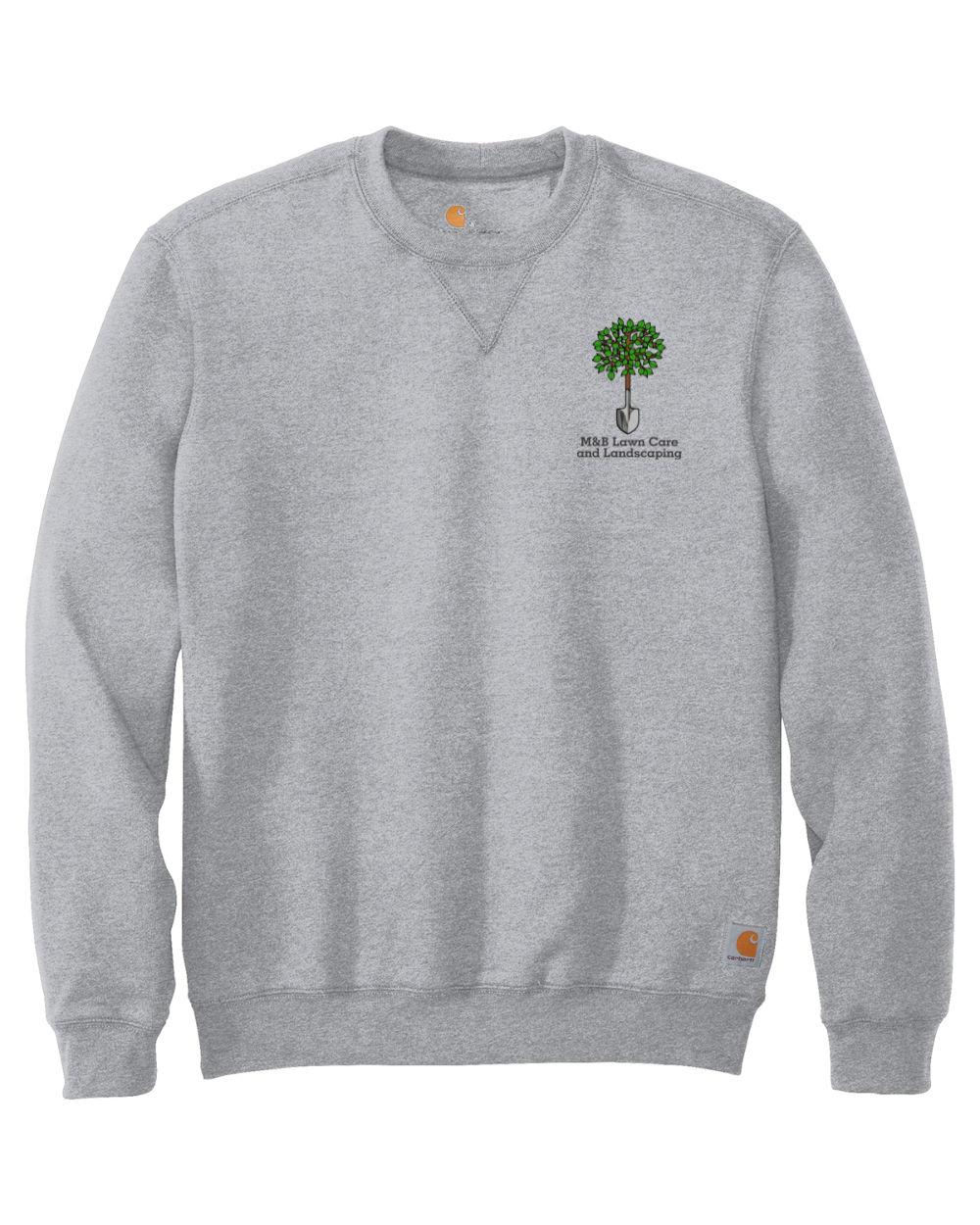 M&B Lawncare & Landscape Carhartt Crew Sweatshirt