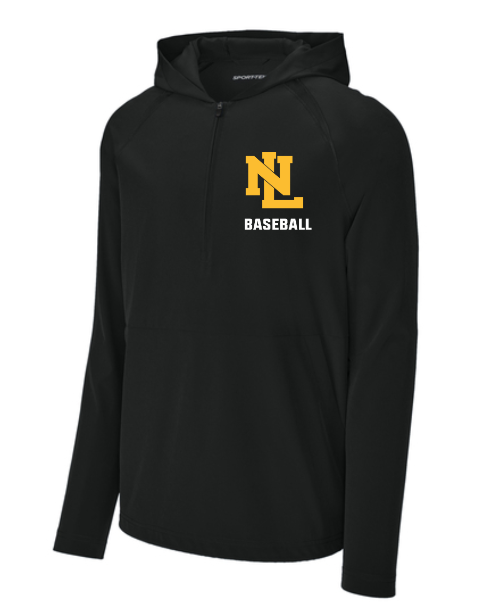 NL Baseball 2025 1/2 Zip Hooded Jacket