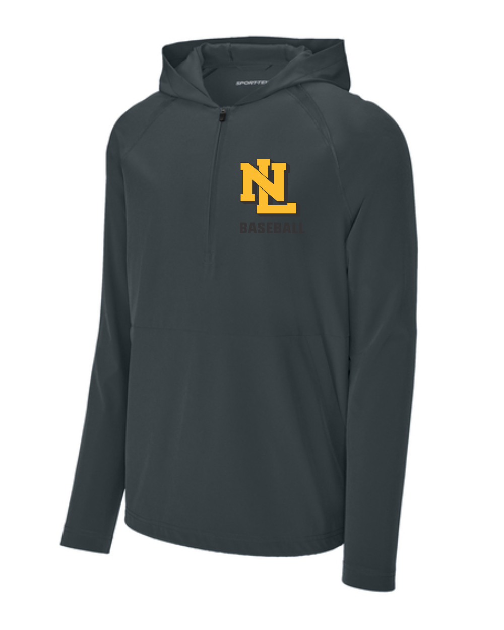 NL Baseball 2025 1/2 Zip Hooded Jacket