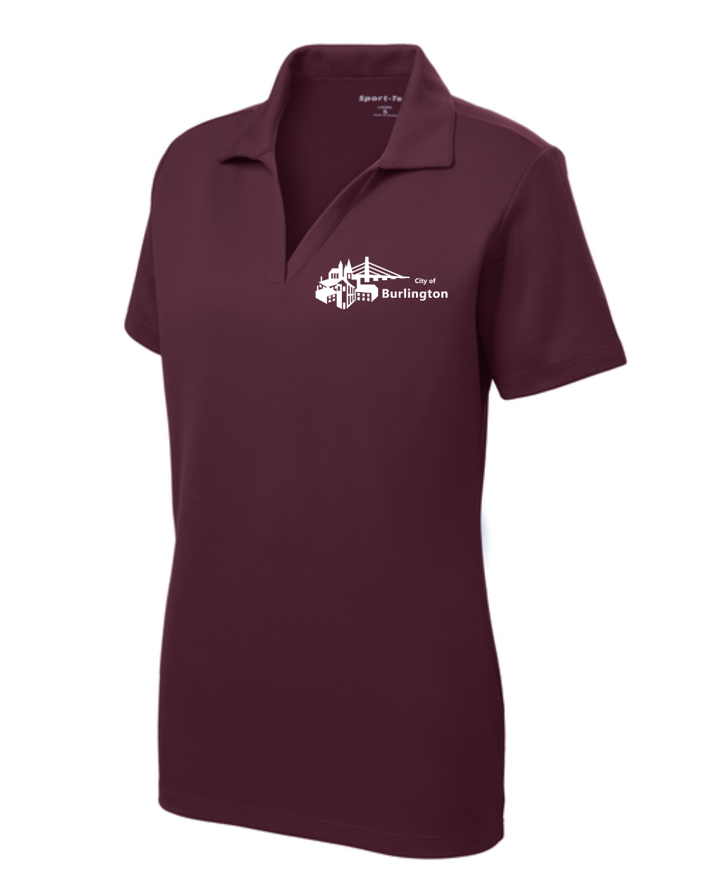 City of Burl Ladies Mesh Polo