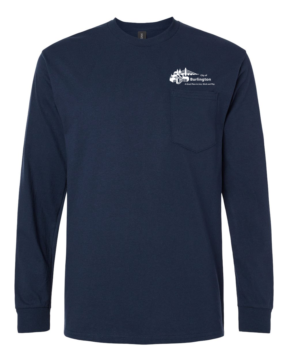 City of Burl Pocket Longsleeve T-Shirt