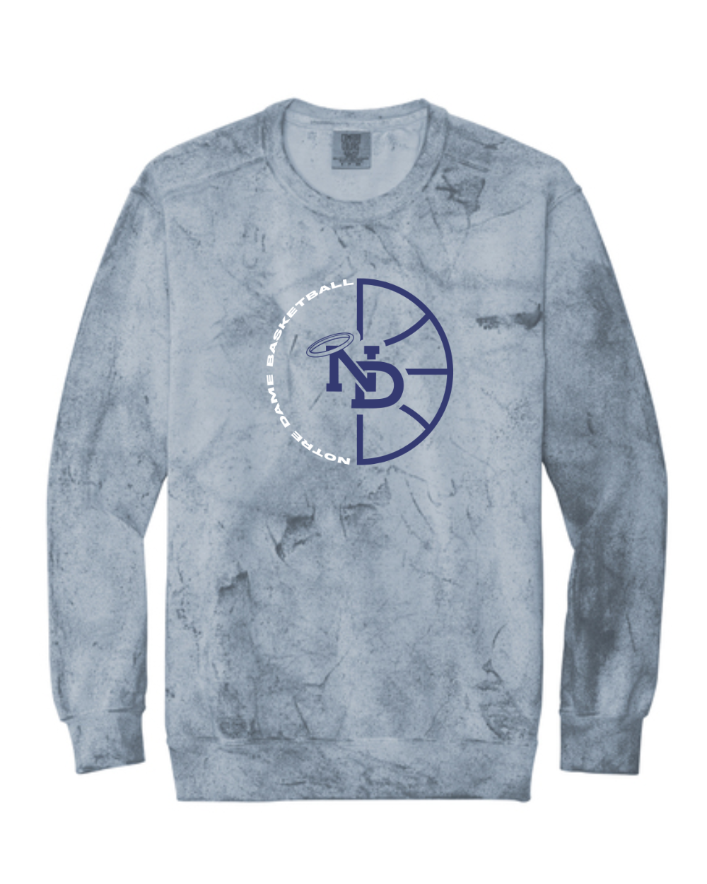 ND Boys BB 2025 Colorblast Crew Sweatshirt