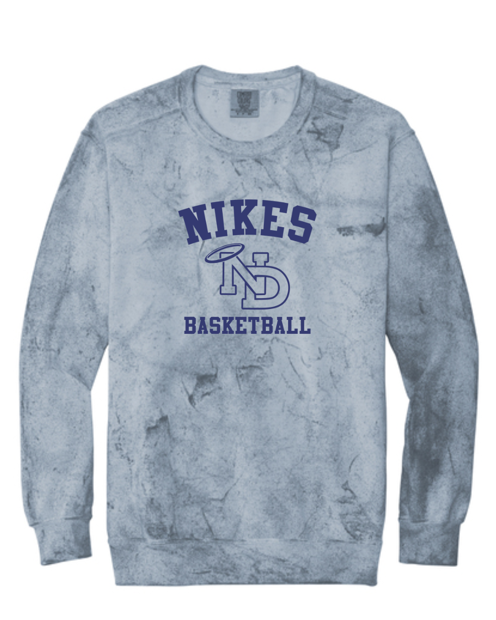 ND Boys BB 2025 Colorblast Crew Sweatshirt