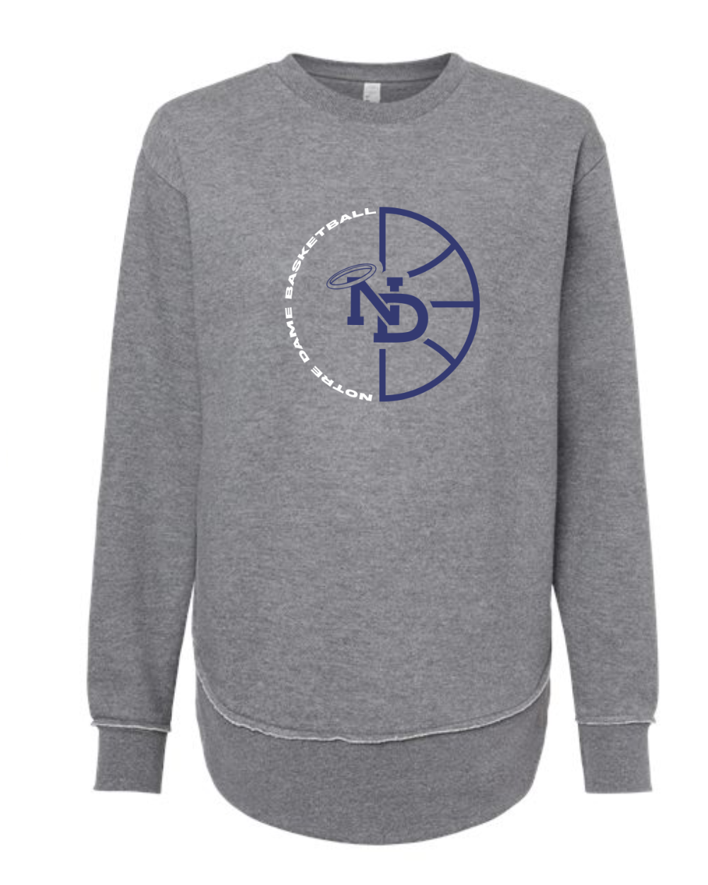 ND Boys BB 2025 Ladies Crew Sweatshirt
