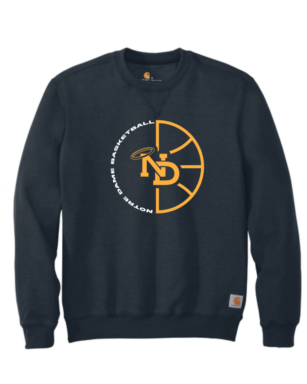 ND Boys BB 2025 Carhartt Crew Sweatshirt
