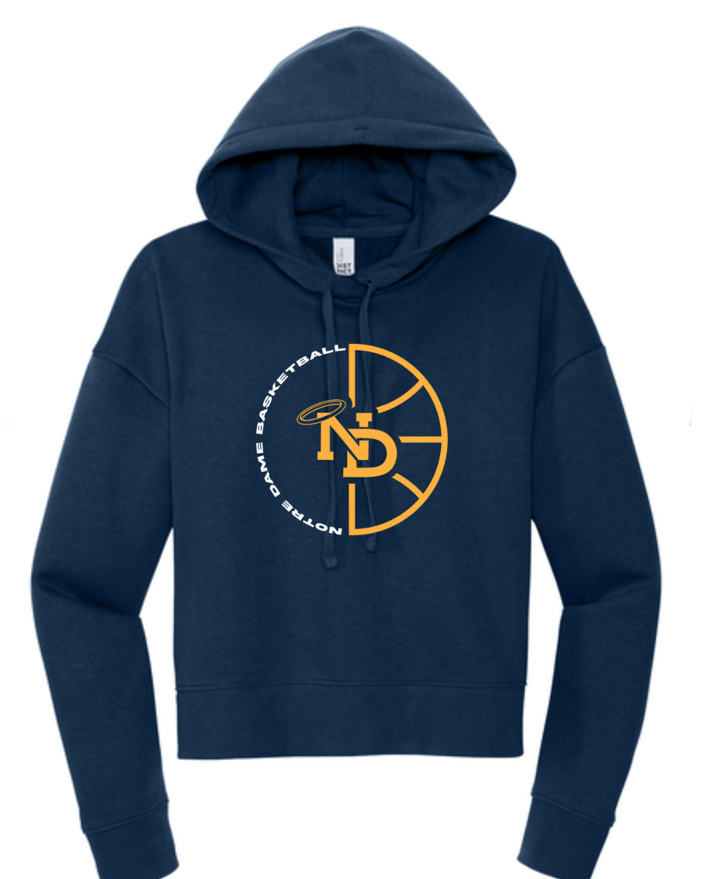 ND Boys BB 2025 Ladies Crop Hood