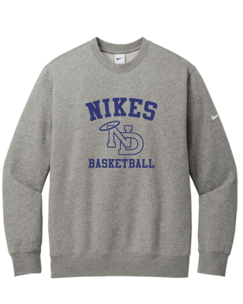 ND Boys BB 2025 Nike Crew Sweatshirt