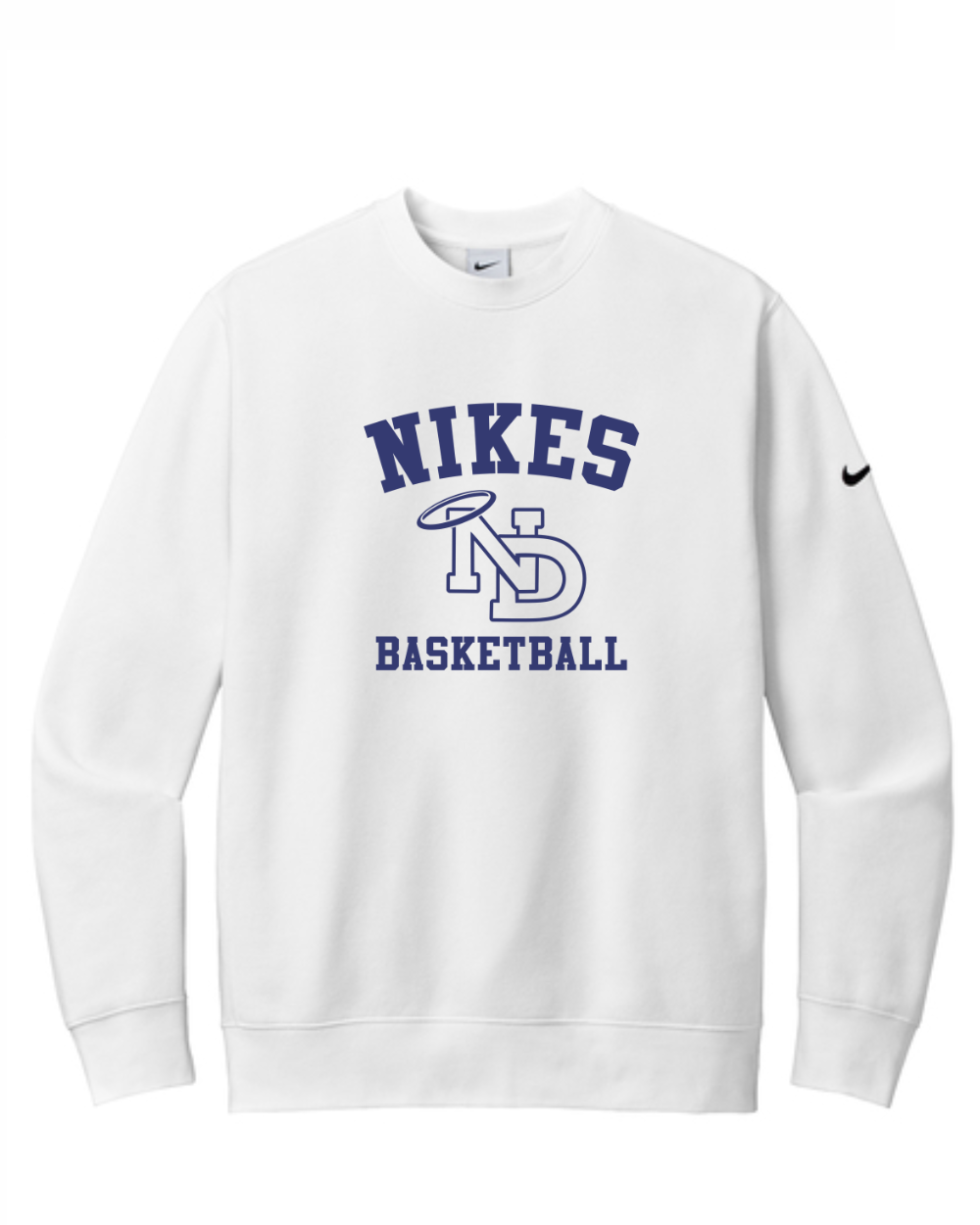 ND Boys BB 2025 Nike Crew Sweatshirt