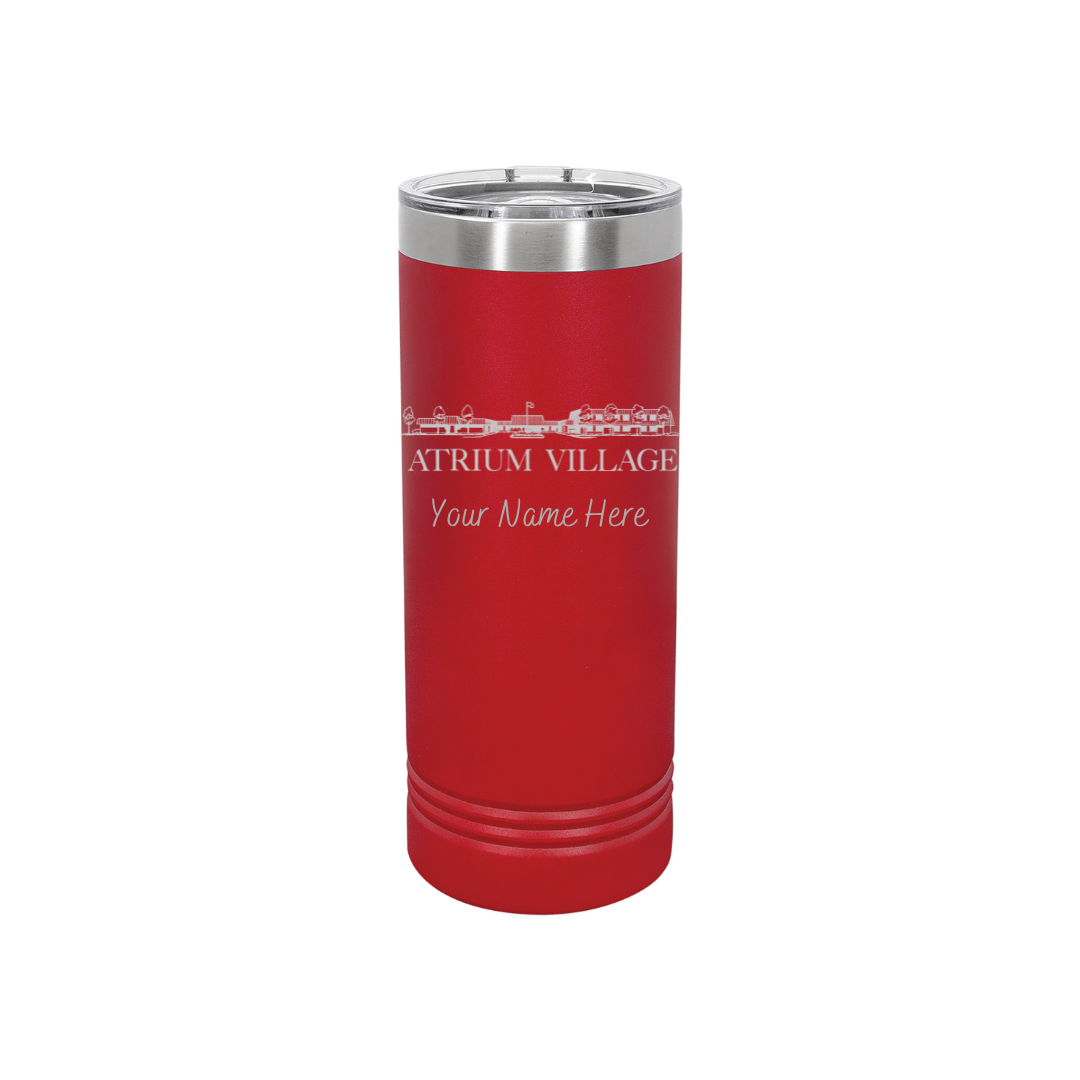 Atrium Village Engraved Stainless Tumbler