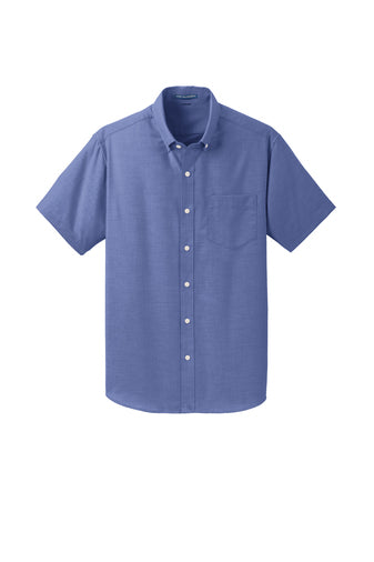 Danville State Savings Bank Short Sleeve SuperPro™ Oxford Shirt