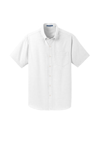 Danville State Savings Bank Short Sleeve SuperPro™ Oxford Shirt