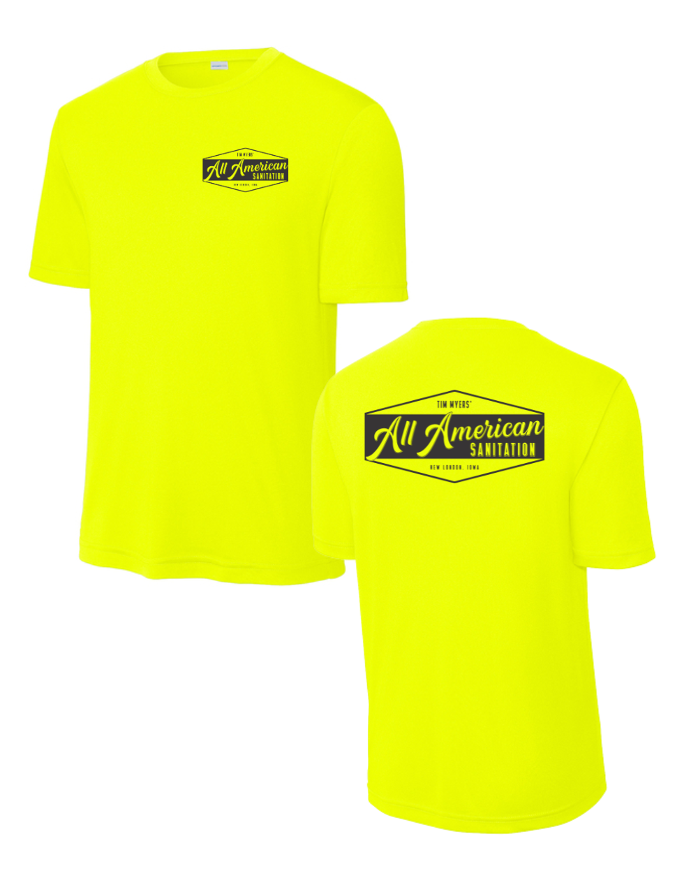 All American Sanitation Dryfit Shirt