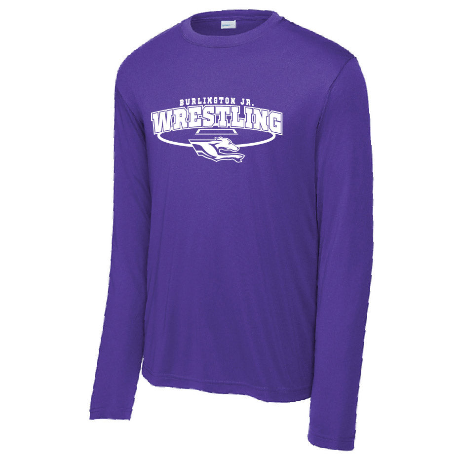 Burlington Jr. Wrestling Longsleeve Dryfit