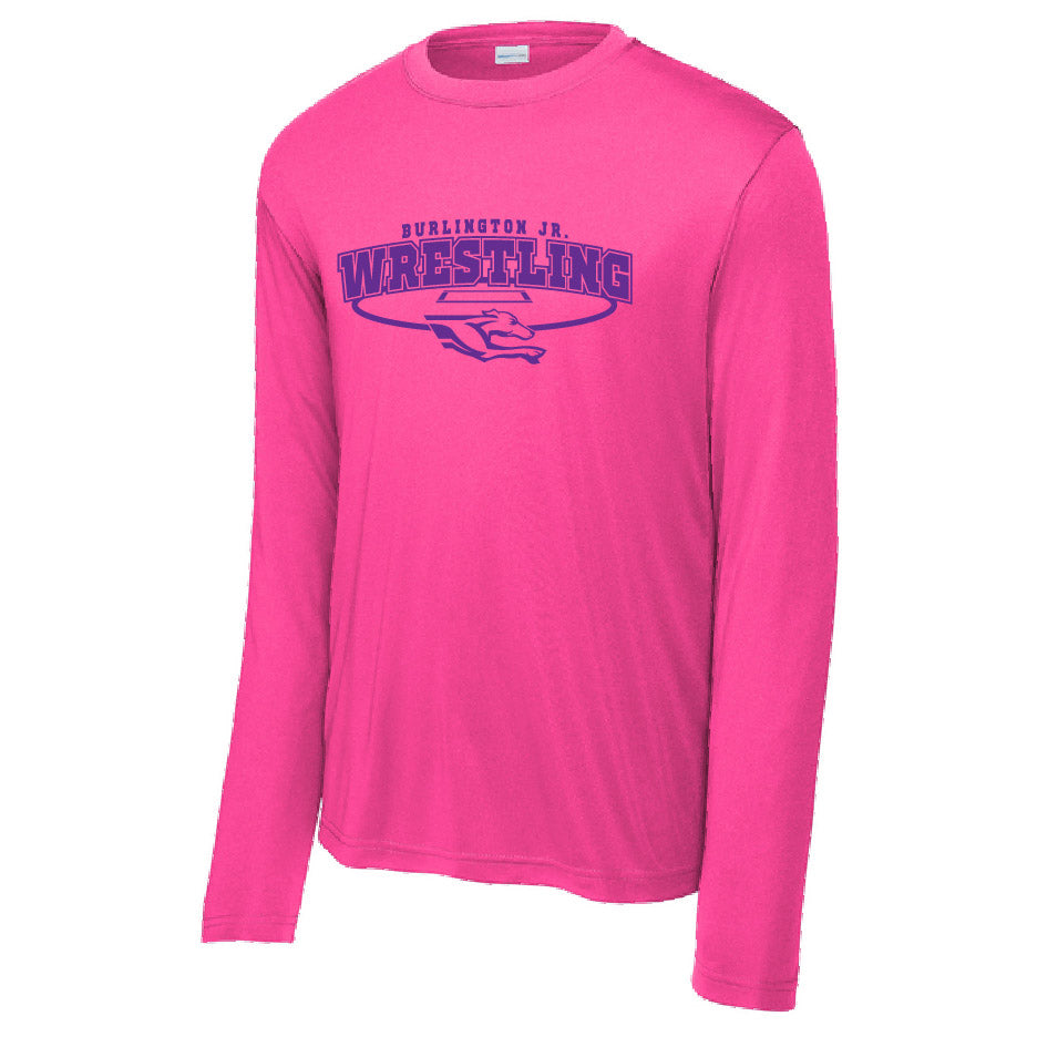 Burlington Jr. Wrestling Longsleeve Dryfit