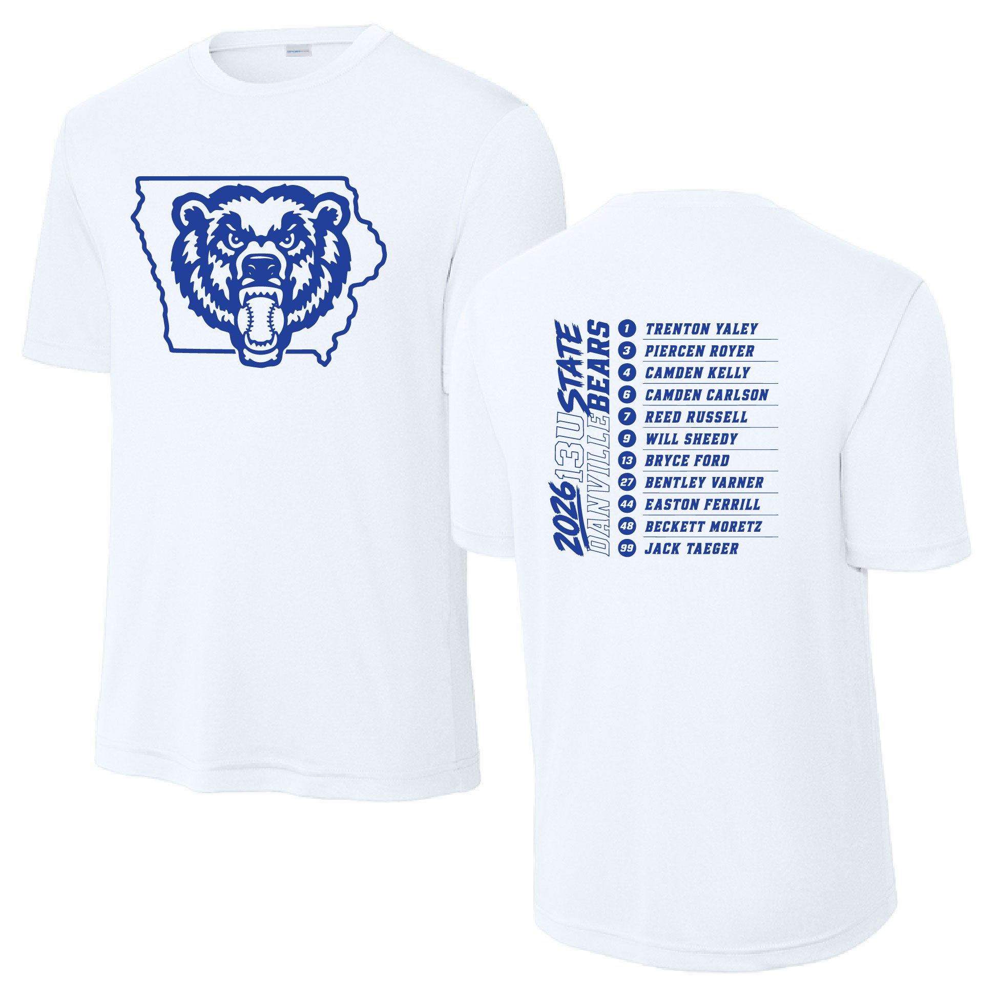 Danville 13U State Dryfit Shirt