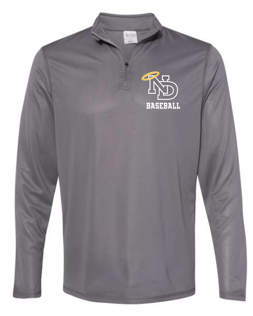 ND Baseball 1/4 Pullover
