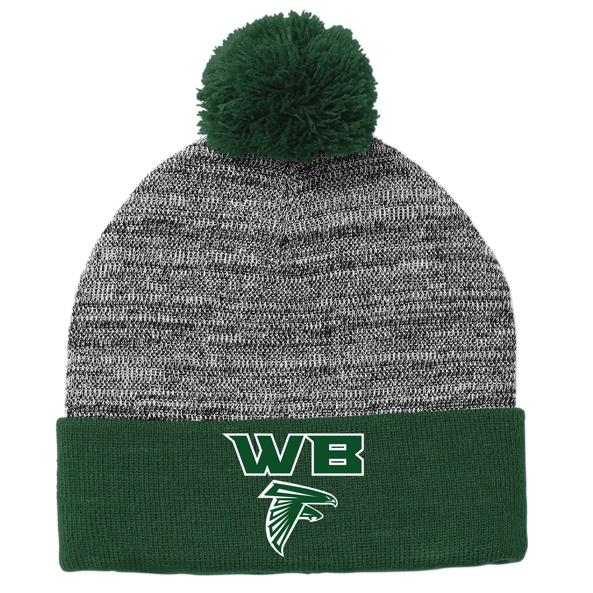 WB Elem PTO 2025 Pom Pom Beanie