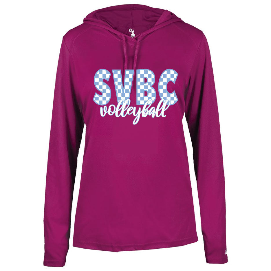 Spirit VB 2027 Ladies Lighweight Dryfit Hoodie