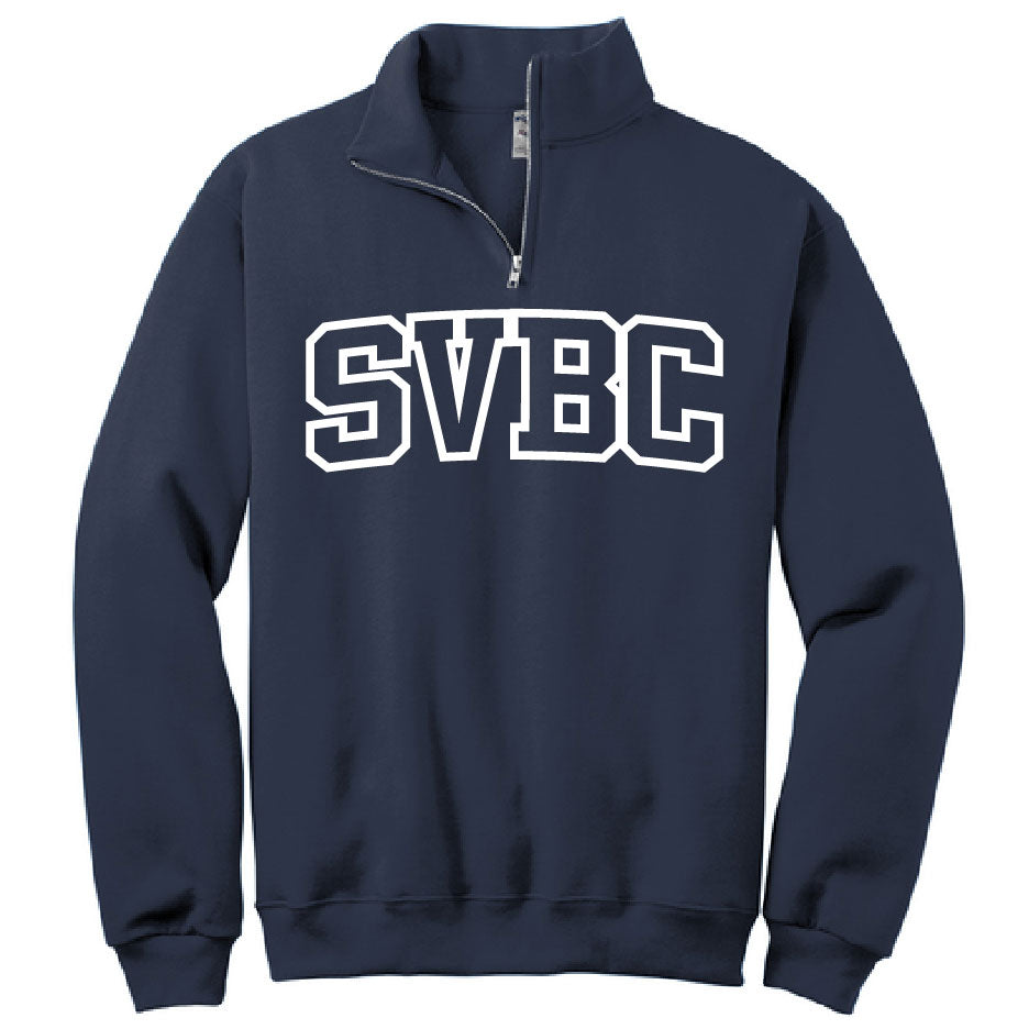Spirit VB 2027 Emb SVBC 1/4 Zip Sweatshirt