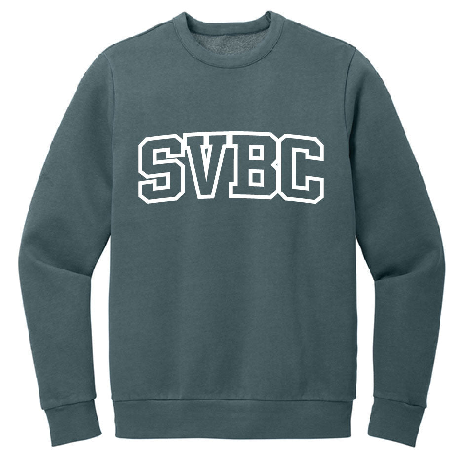 Spirit VB 2027 Emb SVBC Washed Crew Sweatshirt