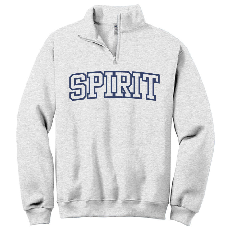 Spirit VB 2027 Emb Spirit 1/4 Zip Sweatshirt
