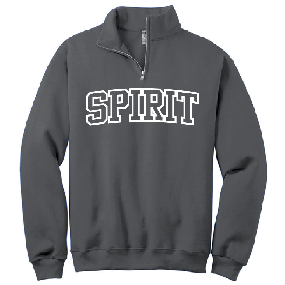 Spirit VB 2027 Emb Spirit 1/4 Zip Sweatshirt