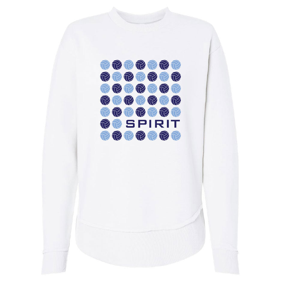 Spirit VB 2027 Ladies Fleece Crewneck