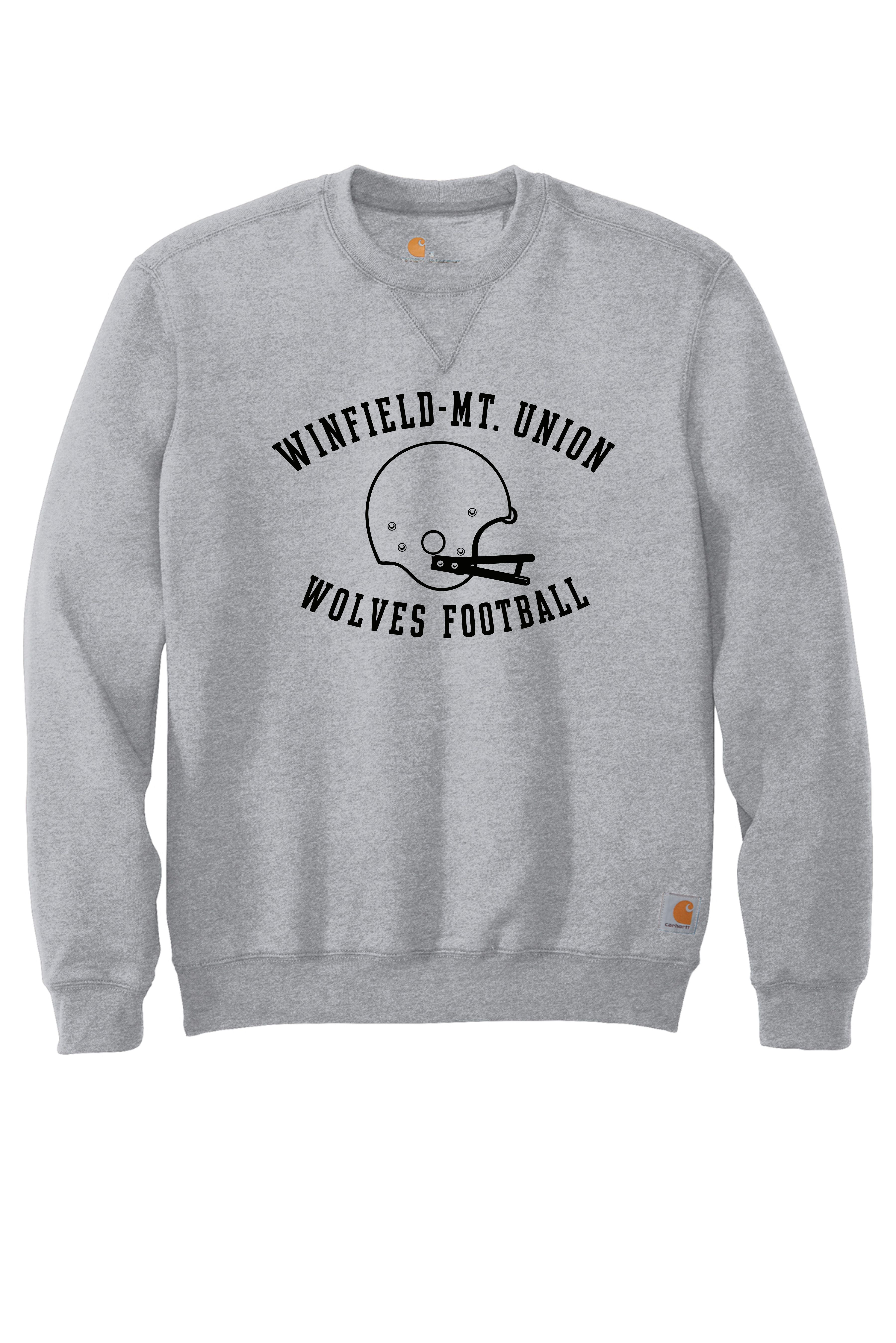 WMU FB 2026 Carhartt Crew Sweatshirt