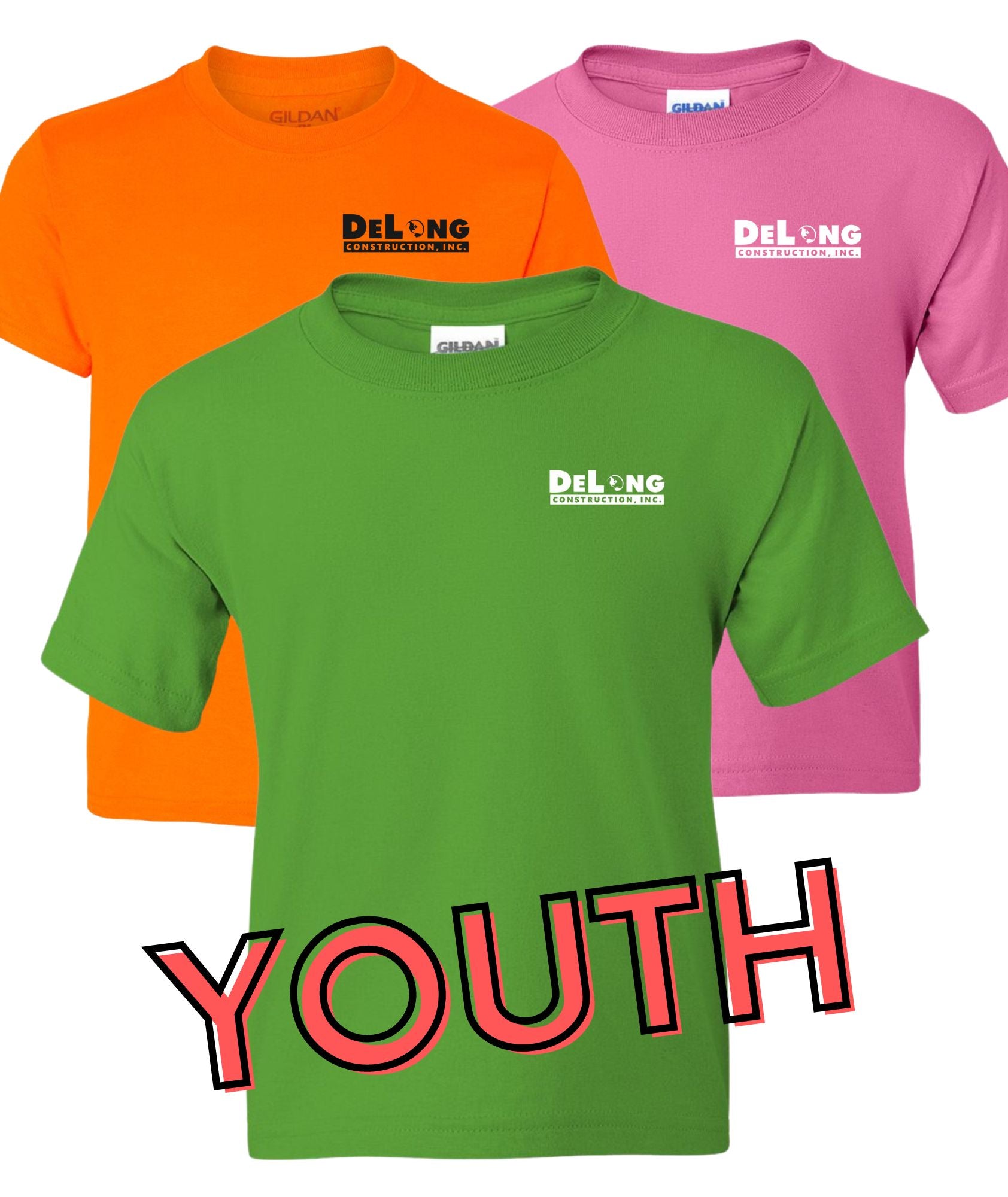 DeLong Construction YOUTH T-Shirt