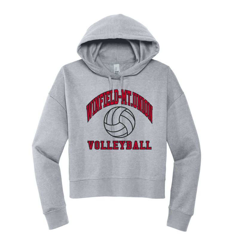 WMU VB 2026 Ladies Crop Hoodie