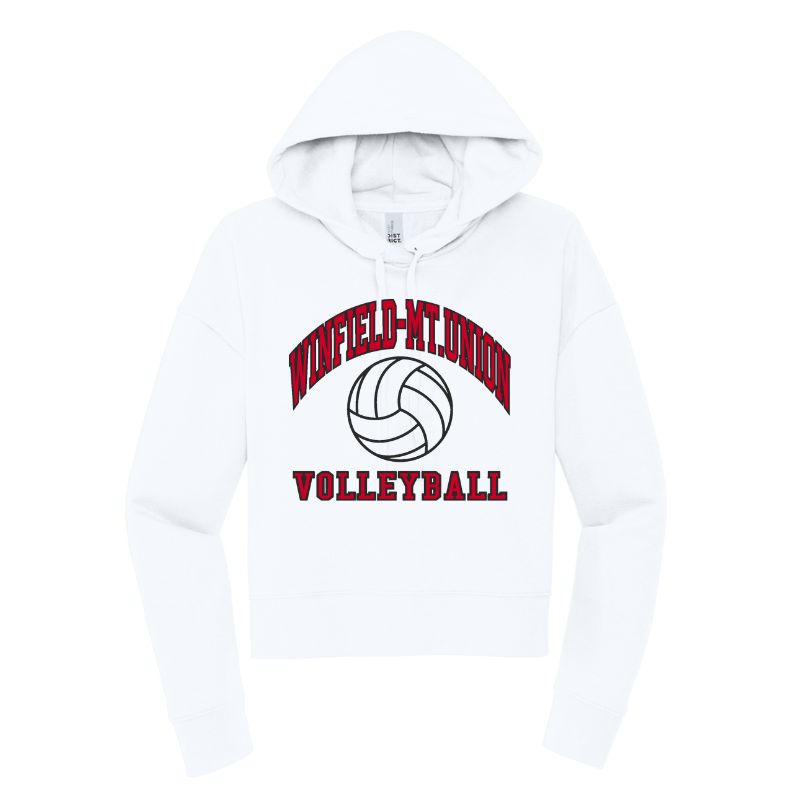 WMU VB 2026 Ladies Crop Hoodie