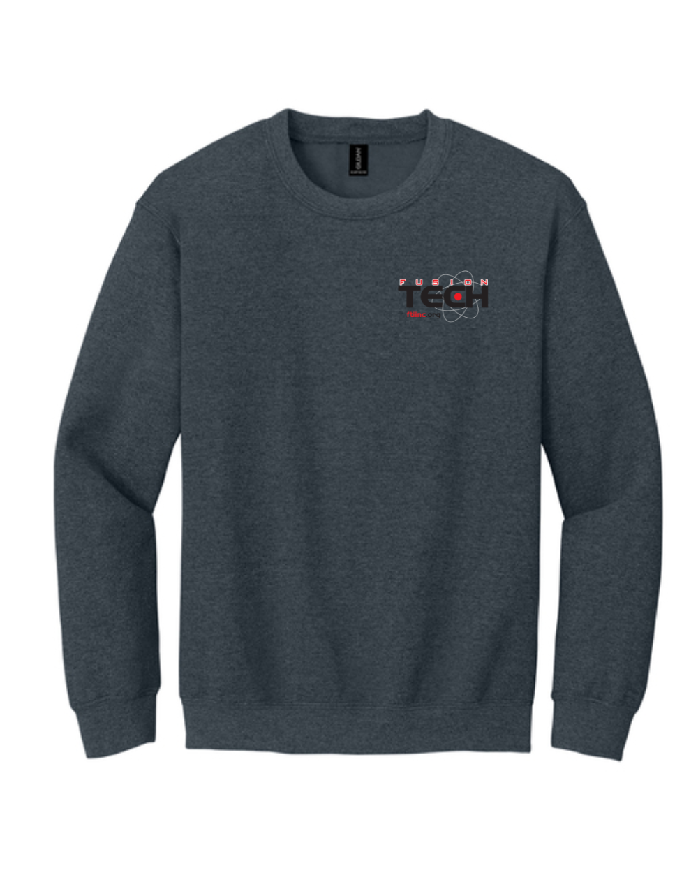 Fusion Tech Embroidered Crew Sweatshirt