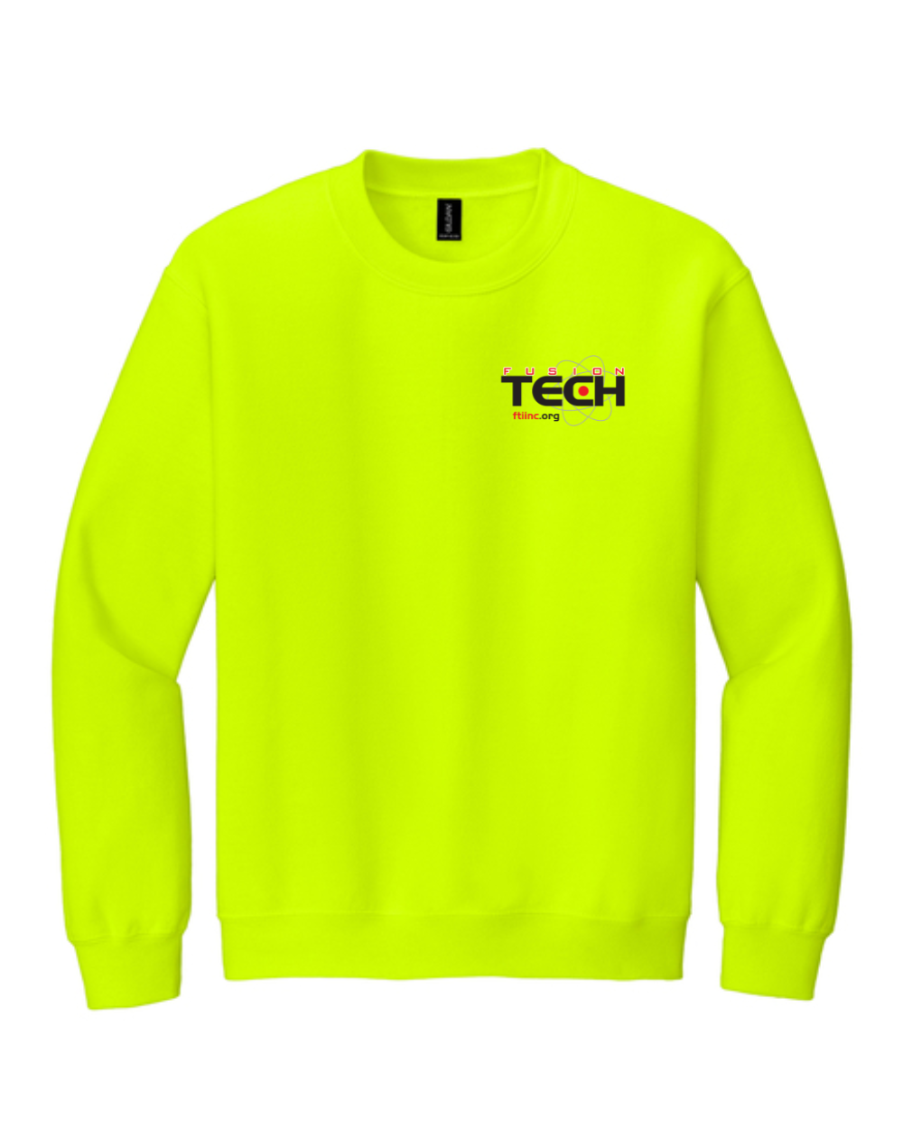Fusion Tech Embroidered Crew Sweatshirt