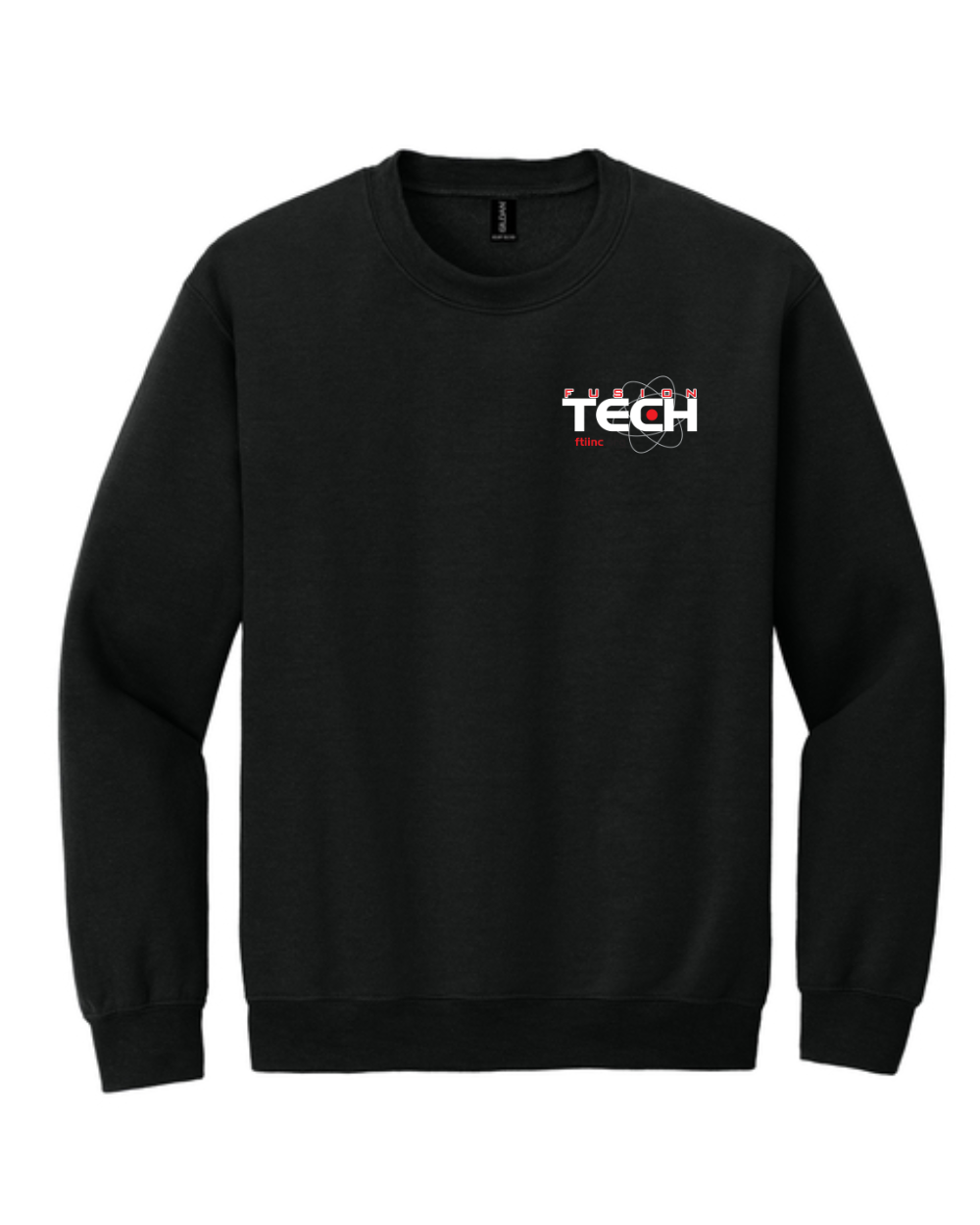 Fusion Tech Embroidered Crew Sweatshirt