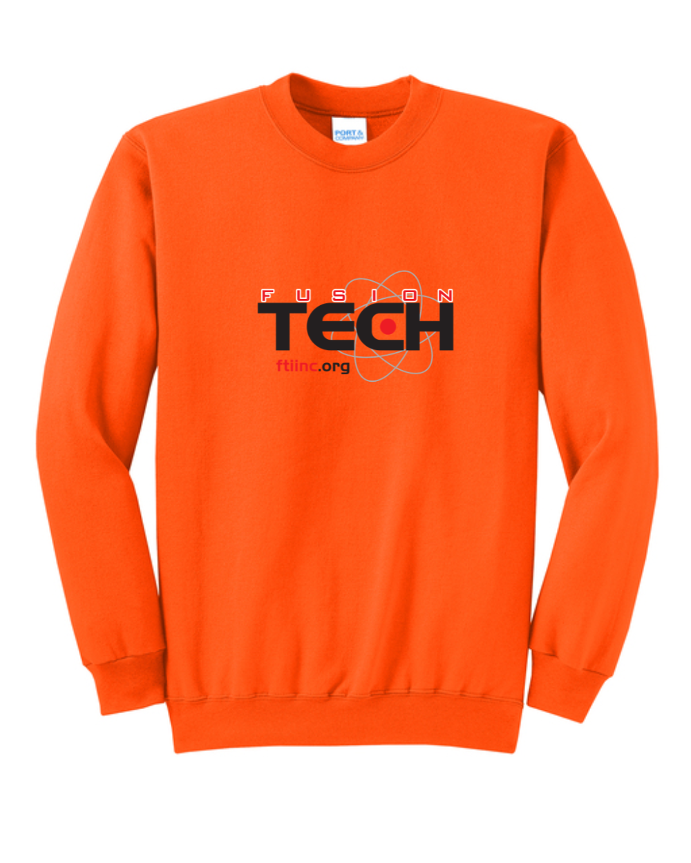 Fusion Tech Screenprinted Tall Crew Sweatshirt