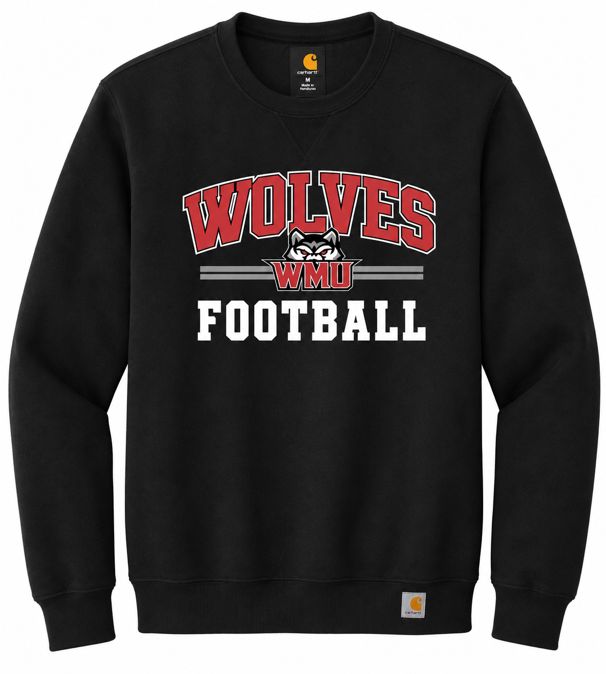 WMU FB 2026 Carhartt Crew Sweatshirt