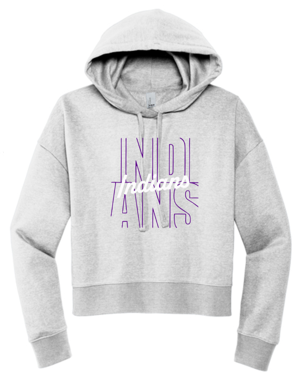 Indianola 2025 Ladies Crop Hoodie