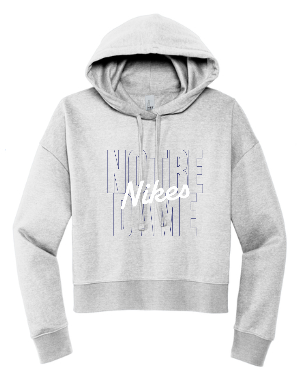 ND Boosters 2025 Ladies Crop Hoodie