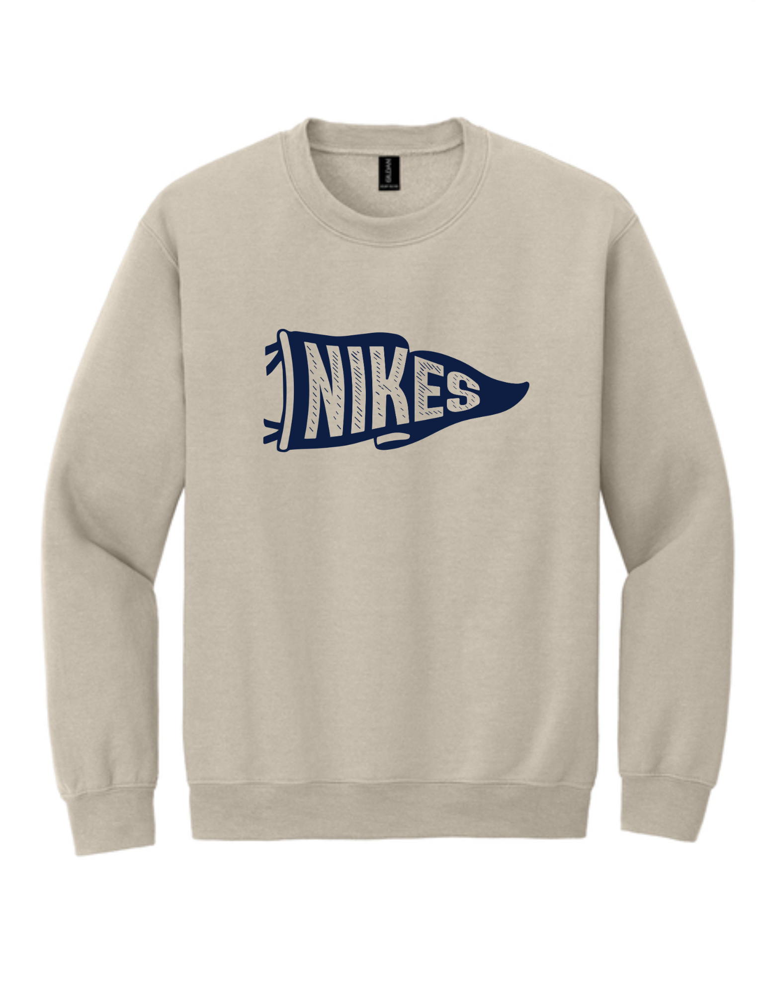 ND Booster Spirit Pennant Crew Sweatshirt