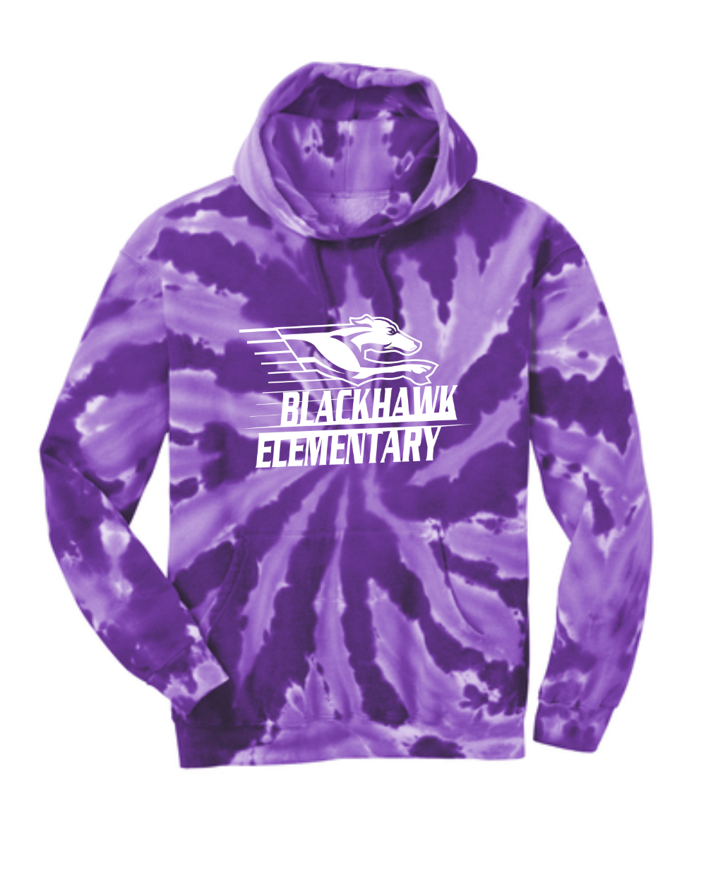 Blackhawk 2025 Tie-Dye Hoodie