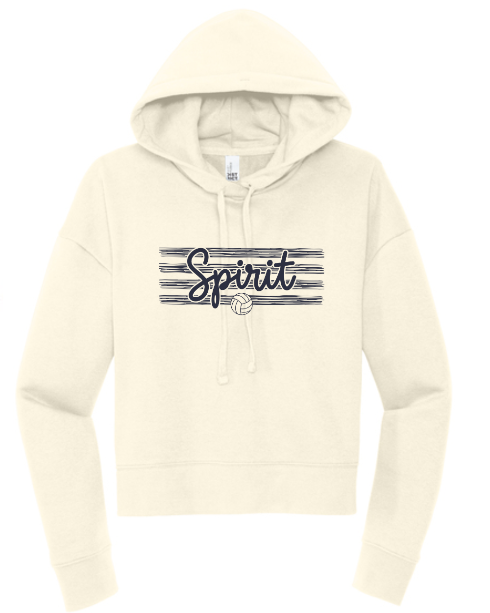 Spirit VB 2026 Ladies Crop Fleece Hoodie