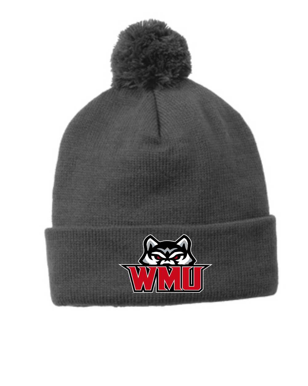 WMU BB 2025 Pom Beanie