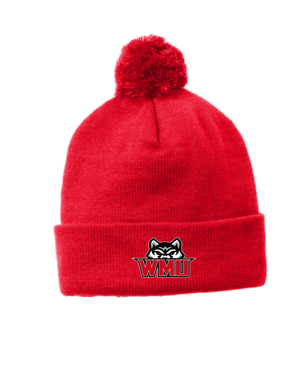 WMU BB 2025 Pom Beanie