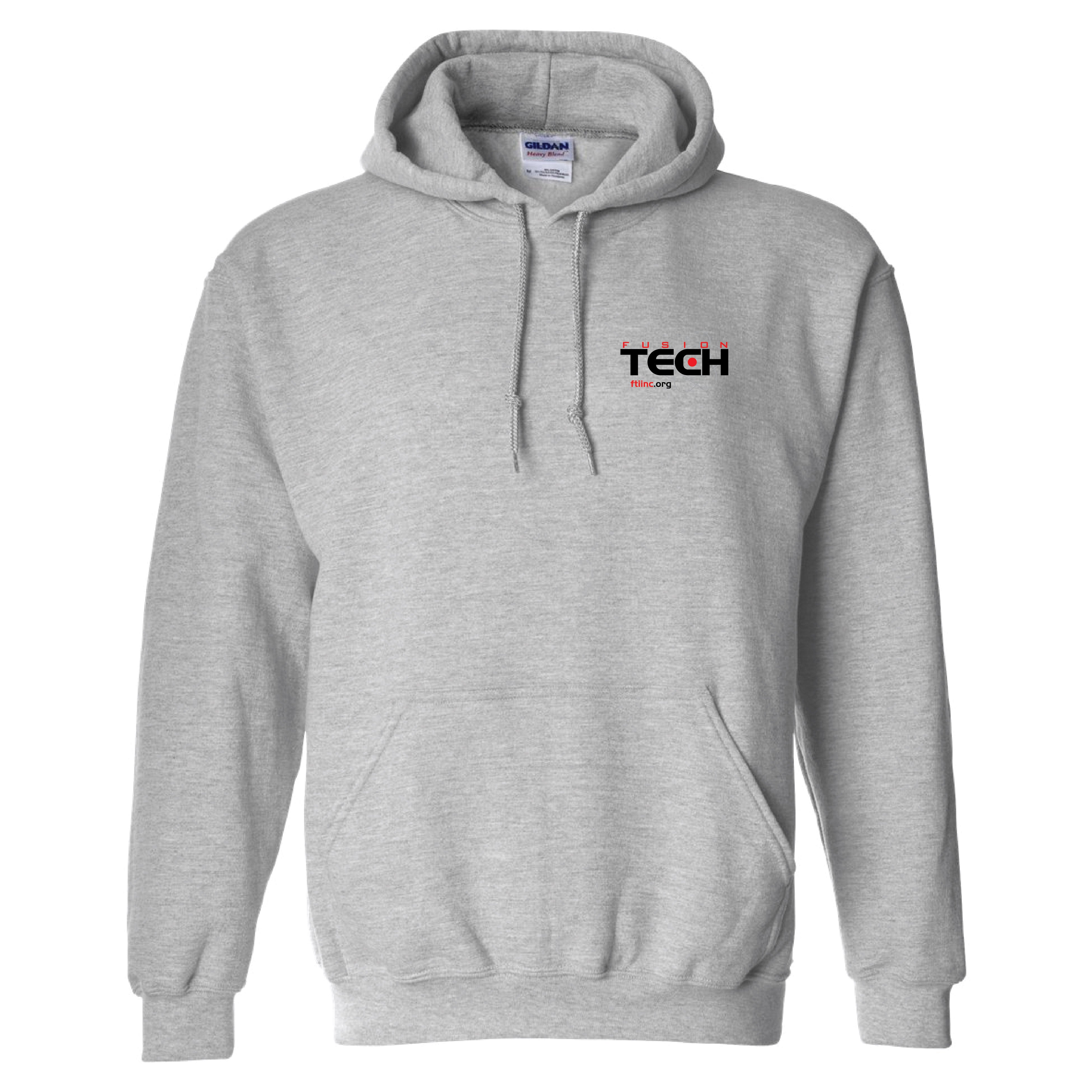 Fusion Tech Embroidered Hooded Sweatshirt