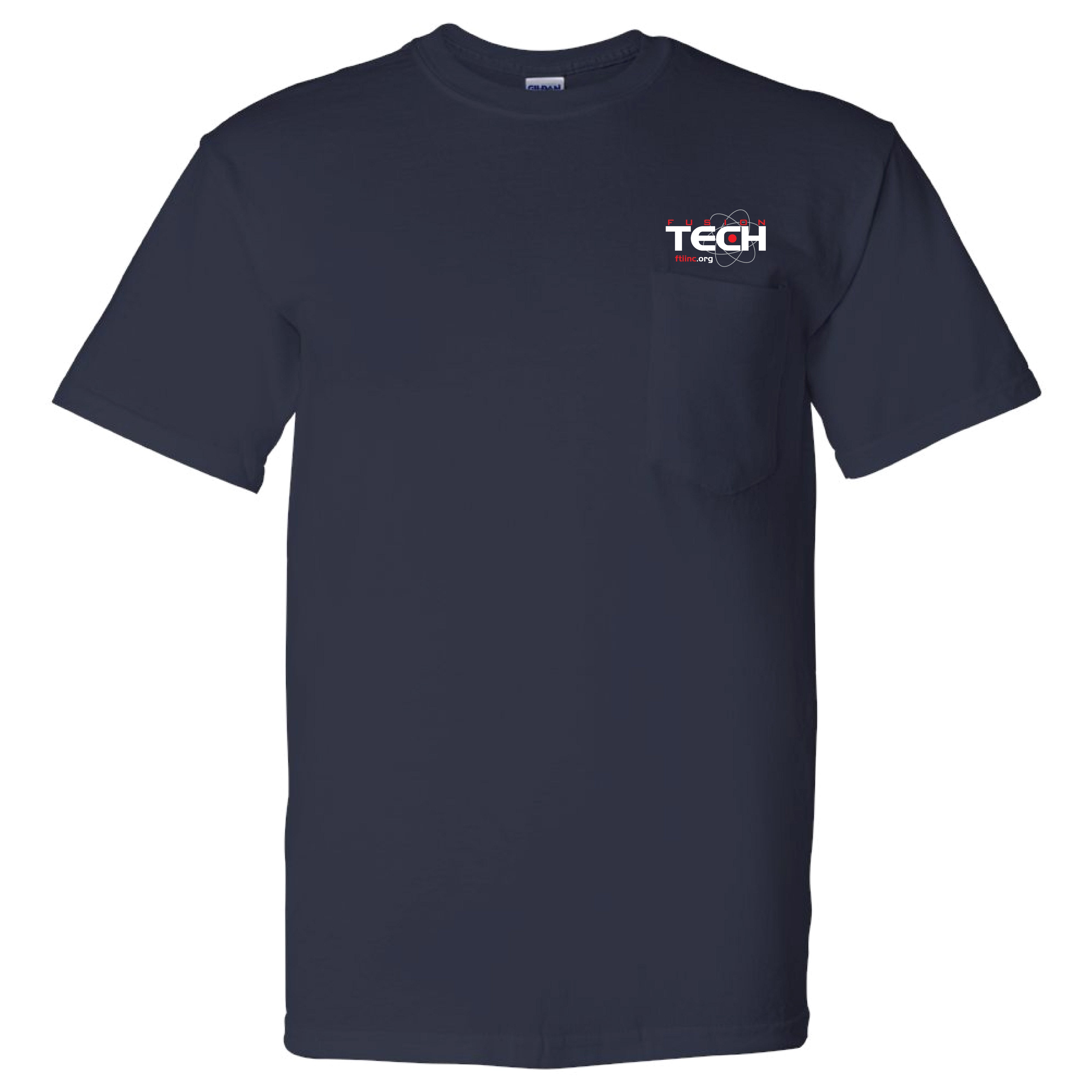 Fusion Tech Embroidered Pocket T-Shirt