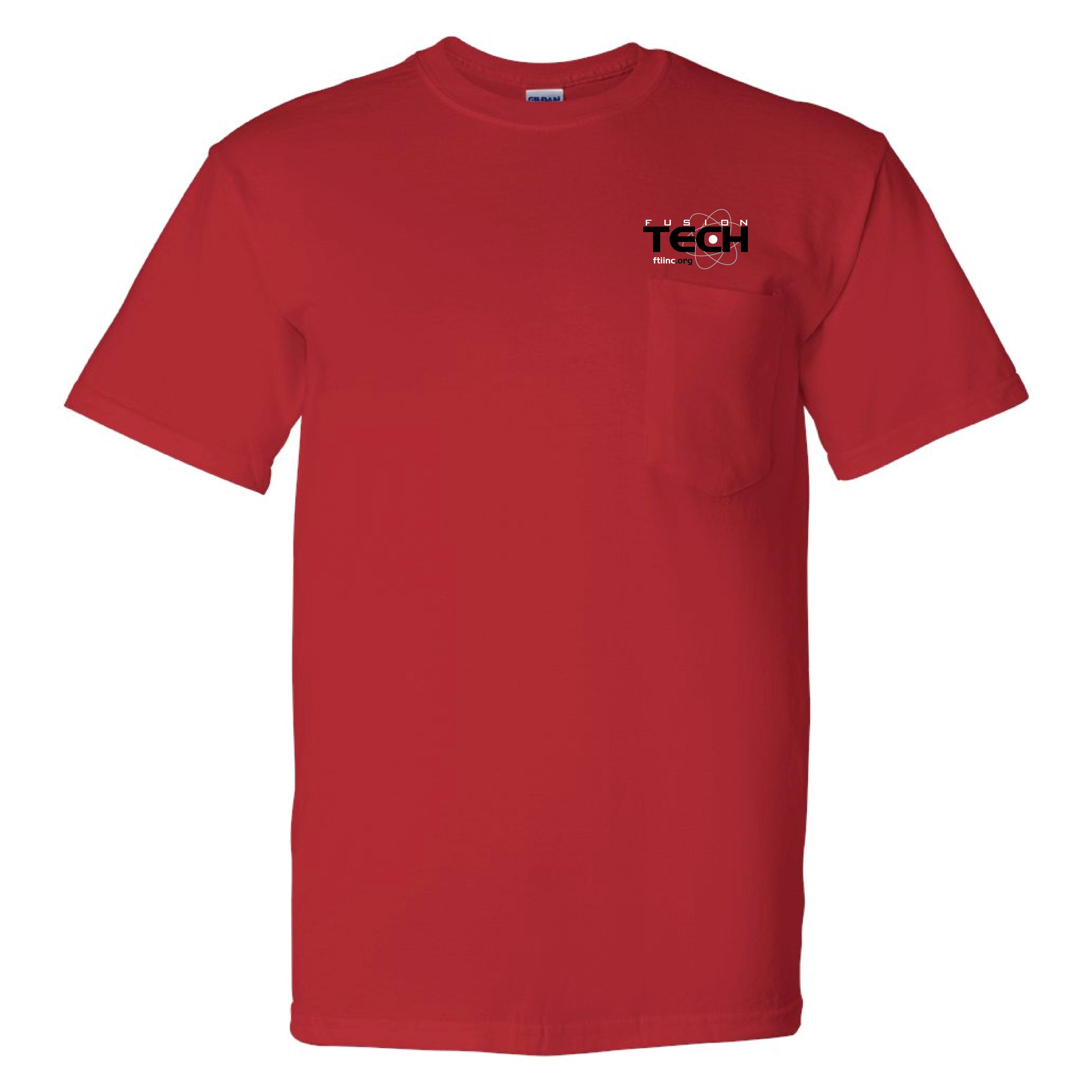 Fusion Tech Screenprint Pocket T-Shirt